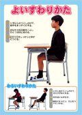 しせい図 すわっているしせい